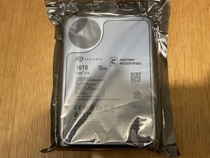 New Seagate Exos X16 16TB 3.5" SATA Hard Drive ST16000NM001G – Re-certified - Picture 1 of 2