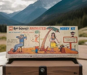 MARKS RUBE GOLDBERGS ANIMIERTER HOBBY-BAUSATZ SCHIFFBRÜCHIGE MATROSEN MODELLBAUSATZ - Bild 1 von 7