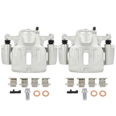 Front Left Right Pair For 2001-2007 Toyota Highlander Brake Calipers w/ Bracket - Image 1 of 4