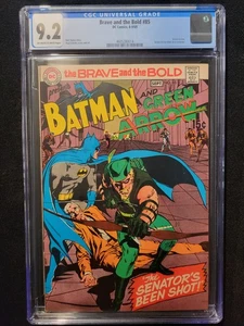 Brave and the Bold #85 1969 CGC 9.2 NM OW 1st Green Arrow Neu Kostüm DC Comics - Bild 1 von 21