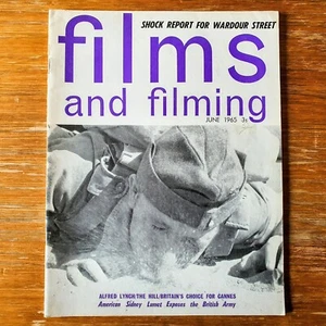 Films And Filming - Vintage Movie Magazine - June 1965 The Hill Cover - Picture 1 of 6