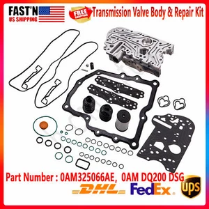 Transmission Valve Body& Repair Kit For Audi for Skoda 0AM325066AE 0AM DSG DQ200 - Foto 1 di 9