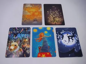 Dixit 5 Karten Promo Neu zur Verwendung mit Brettspiel GM5756 - Bild 1 von 1
