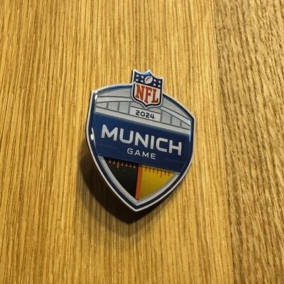 NFL Matchday Pin Munich Game 2024 - Original - München Spiel Allianz Arena - Bild 1 von 2