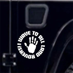 Calcomanía comunitaria Land Rover, pegatina, 4x4, - Imagen 1 de 2
