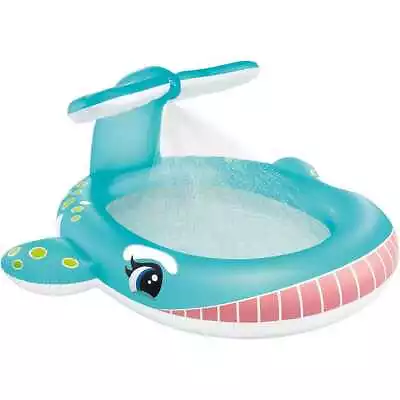 INTEX 57440NP - Planschbecken - Whale (201 x 196 x 91cm) mit Spritzdüse Kinder - Bild 1 von 3