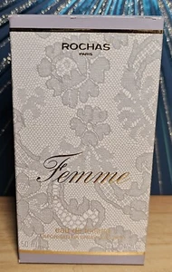 Femme ROCHAS PARIS Eau De Toilette Vaporisateur Spray: 50ml/1.7fl oz (VINTAGE) - Picture 1 of 17