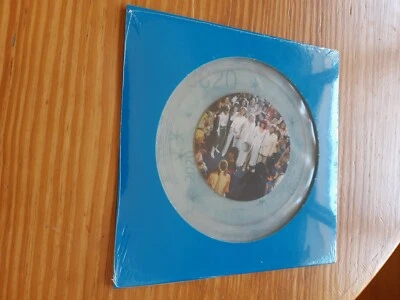 ABBA - HAPPY NEW YEAR - LIMITED EDITION No. 0478 / 4000 - CLEAR VINYL 7" -SEALED - Image 1 of 4