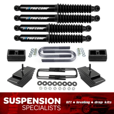 3"/2" Lift Leveling Kit For 1999-2004 Ford F250 Super Duty 4X4 Pro Comp Shocks Foto 1 de 4