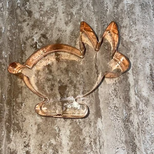 1 Tagliabiscotti in rame coniglietto grande - Foto 1 di 6