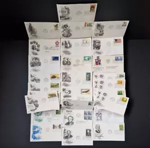 Vintage USA American Stamp First Day Cover Collection Mixed Stamps Job Lot - Picture 1 of 16