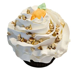 DEZICAKES Fake Cupcakes & Cake  Artificial Food Carrot Cake Cupcake - Picture 1 of 6