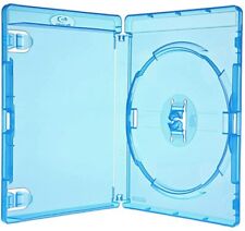 6 Etui Blu-ray Amaray, puste etui, 1 komora, 170 x 135 x 15 mm, niebiesko-przezroczysty
