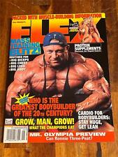 Revista de fitness muscular FLEX MARKUS RUHL/Mandy Blank 9-00