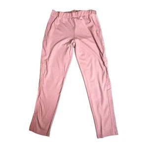 Iman Global Chic PC Ponte And Suede Pants Women's Sz MEDIUM NWT Pink - Picture 1 of 4