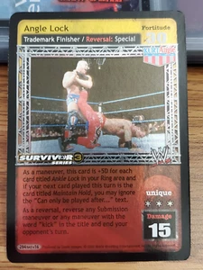WWE WWF Raw Deal CCG - Angle Lock - SS3 - Ultra Rare - Picture 1 of 1