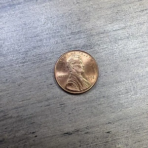 1998 Lincoln Penny Mark ERROR CLOSE AM Penny Coin NEAR MINT - Picture 1 of 6