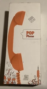 New Native Union Pop Phone The “Retro” Handset Orange Designer Turpin NIB - Picture 1 of 4
