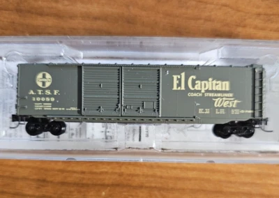 Z Scale 13740-2 50' Standard Box Car AT&SF Micro-Trains Line MTL - Image 1 of 4