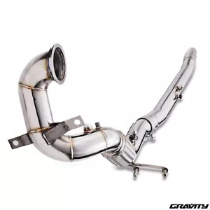 TUBO DESCENDENTE DE CAT DECAT INOXIDABLE 3" PARA AUDI S3 8V 2.0 TSI / SQ2 QUATTRO 13-20 - Imagen 1 de 12