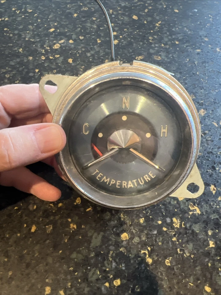 Medidor de temperatura Buick Super Roadmaster 1955 vintage Foto 1 de 4