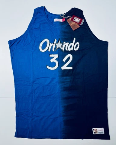 Authentic Mitchell & Ness Shaq O'Neal #32 Orlando Magic Men's 5XLT Jersey Shirt Cover