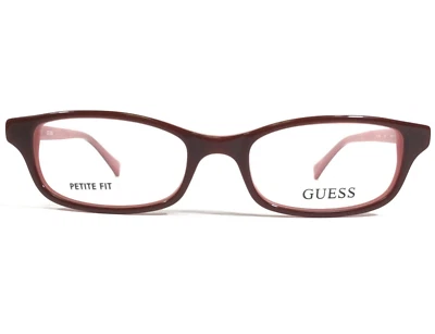 Monturas de gafas Guess Kids GU2292 048 marrón tortuga rosa borde de cuerno 48-17-135 Foto 1 de 4