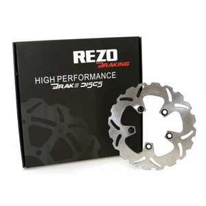 Rezo Wavy Stainless Rear Brake Rotor Disc for Suzuki GSF 600 N Bandit 00-04 - Picture 1 of 5