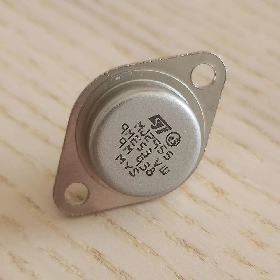 MJ2955 100Vcbo 60Vceo 15A 115W PNP BJT Transistor AU STOCK FAST POSTAGE - Image 1 of 1