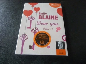 LIVRE AUDIO AUDIOLIB NEUF "DEAR YOU - SAISON 1" Emily BLAINE (1 CD) - Picture 1 of 2