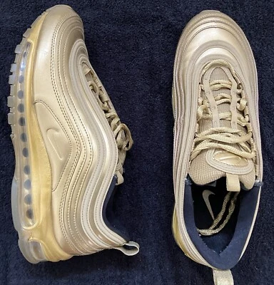 Nike Air Max 97 'Olympic Gold' Men’s Size 9.5 (CT4556-700) Clean No Box - Image 1 of 4
