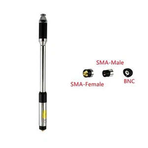 20W 144MHz/430MHz Telescopic Handheld Radio Antenna For Icom HYT TYT For Kenwood - Zdjęcie 1 z 23
