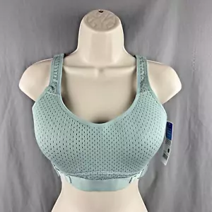 NEW Layer 8 Maximum Support Sports Bra Women's sz Large Seafoam LWB0011 MSRP$40 - Picture 1 of 17