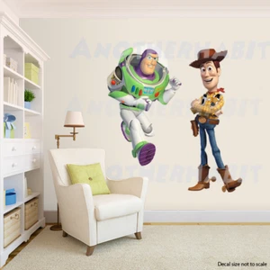 Woody and Buzz Toy Story Wall Decal (Inspired) - Picture 1 of 1