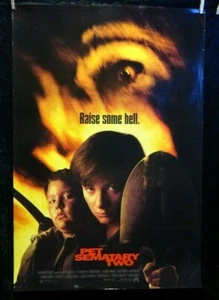 Pet Sematary II🎬US Original Onesheet Theater Horror Movie Poster Edward Furlong - Picture 1 of 3