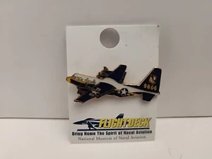 WC- FLIGHT DECK THE MUSEUM STORE C-130 FAT ALBERT AIRPLANE PIN    #02359 - Picture 1 of 2
