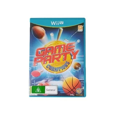 Wii U Game | Game Party Champions | Nintendo PAL | Manual | - Image 1 of 4