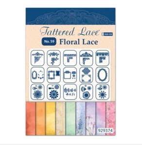 TATTERED LACE USB Floral Lace 59 - Picture 1 of 1