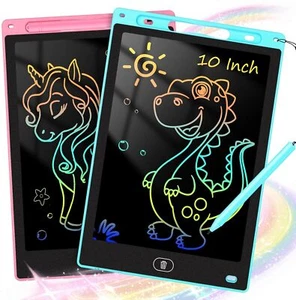 10 Inch LCD Writing Tablet for Kids - Drawing & Travel Toy, Stocking Stuffer - Picture 1 of 6