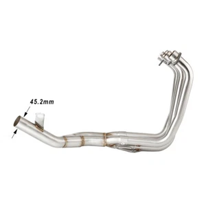 Cabezal de escape tubo de enlace medio para motocicleta Honda CB1300 2003-2015 CB 1300 - Imagen 1 de 5
