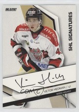 2009-10 Card Cabinet SHL Elitset SHL Signatures Victor Hedman Rookie Auto RC