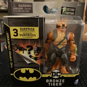 2020 Wave 3 Spin Master DC Universe 4" BRONZE TIGER The Caped Crusader NIB RARE - Bild 1 von 2