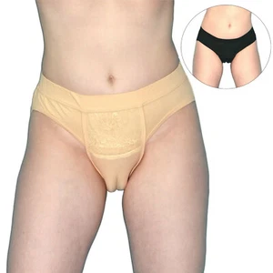 Crossdresser Fetisch Vagina Slip mit Schamlippen* Gr. M Sissy Herren Fake Pussy - Bild 1 von 28