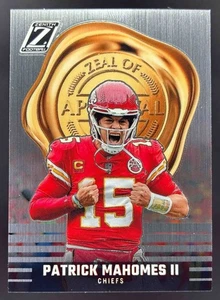 2023 Panini Zenith Patrick Mahomes II Zeal of Approval #1 Chiefs - Picture 1 of 10