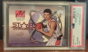 2002 Upper Deck Yao Ming Star Imports PSA 10 Pop 7 Rare !! - Picture 1 of 2