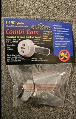 Combi Cam 7850-L1-1/8"Combi-Cam CombinationCabinetor Drawer Lock