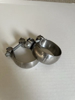 Juego de 2 abrazaderas de escape originales Mercedes Benz 000-490-13-41 Foto 1 de 3