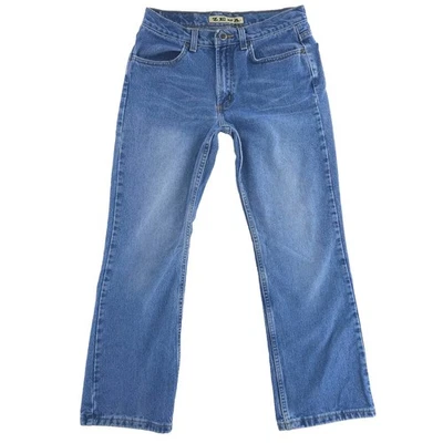 Jeans Zena Bootcut Vintage 3 Lavado Medio Años 90 Calce Suelto 28x28 Foto 1 de 4