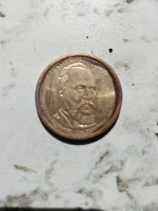 RARE James Garfield $1 Dollar Gold Coin 1881 - 2011 P - 20th President - Picture 1 of 4
