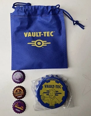 Fallout Jones Soda Vault-Tec Открывалка для Бутылок Магнит и Сумка - Эксклюзив Costco - Изображение 1 из 4
